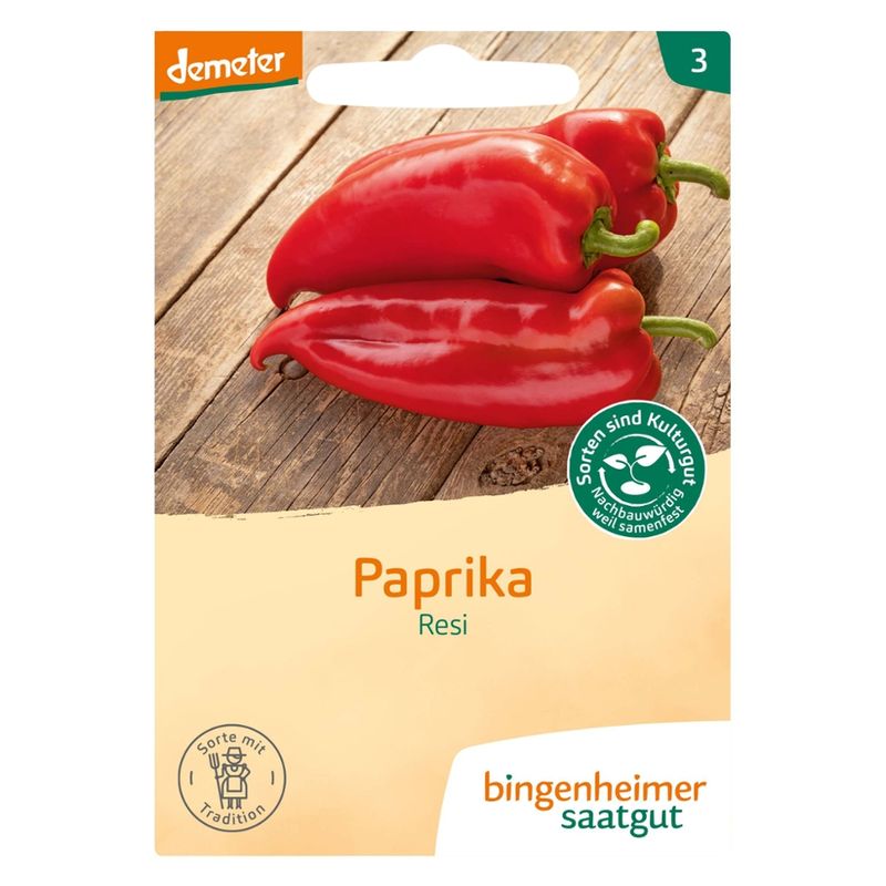 Bingenheimer Saatgut Resi - Spitzpaprika (Saatgut) - Produktbild
