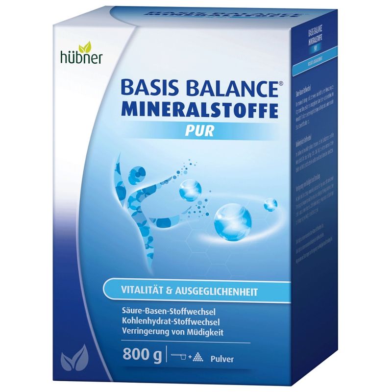 Hübner BASIS BALANCE® MINERALSTOFFE PUR 800 g - Produktbild