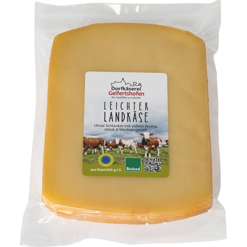 Dorfkäserei Geifertshofen Leichter Landkäse 140g - Produktbild