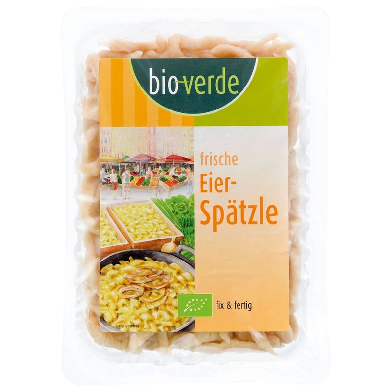 bio-verde Frische Eier-Spätzle 400 g - Produktbild