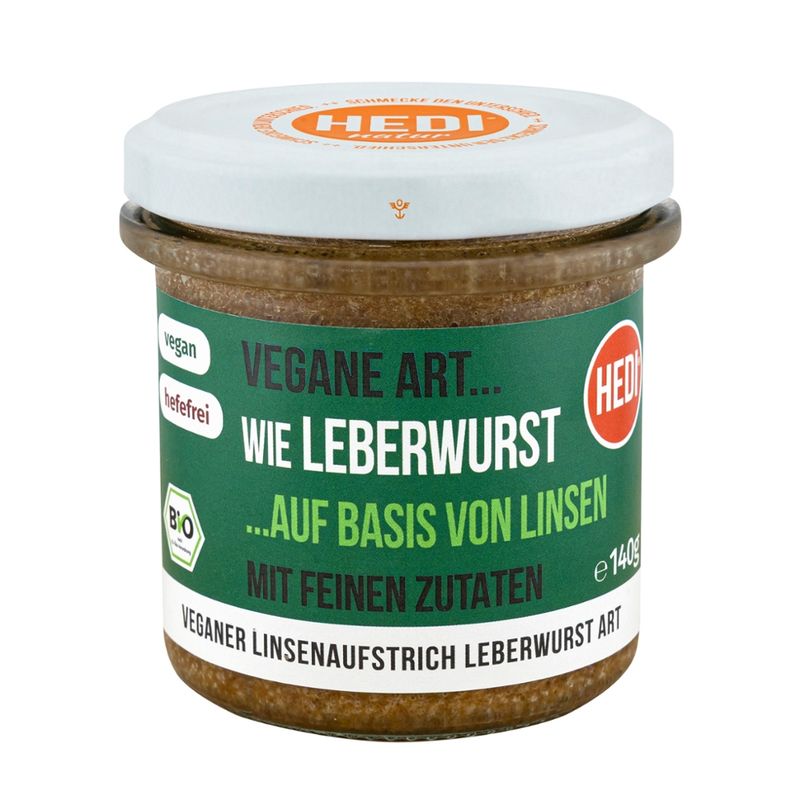 HEDI Hedi Vegane Art… Leberwurst Auf Basis von Linsen - Produktbild