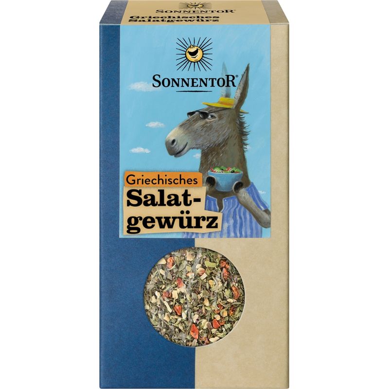 Sonnentor Griechisches Salatgewürz, Packung - Produktbild