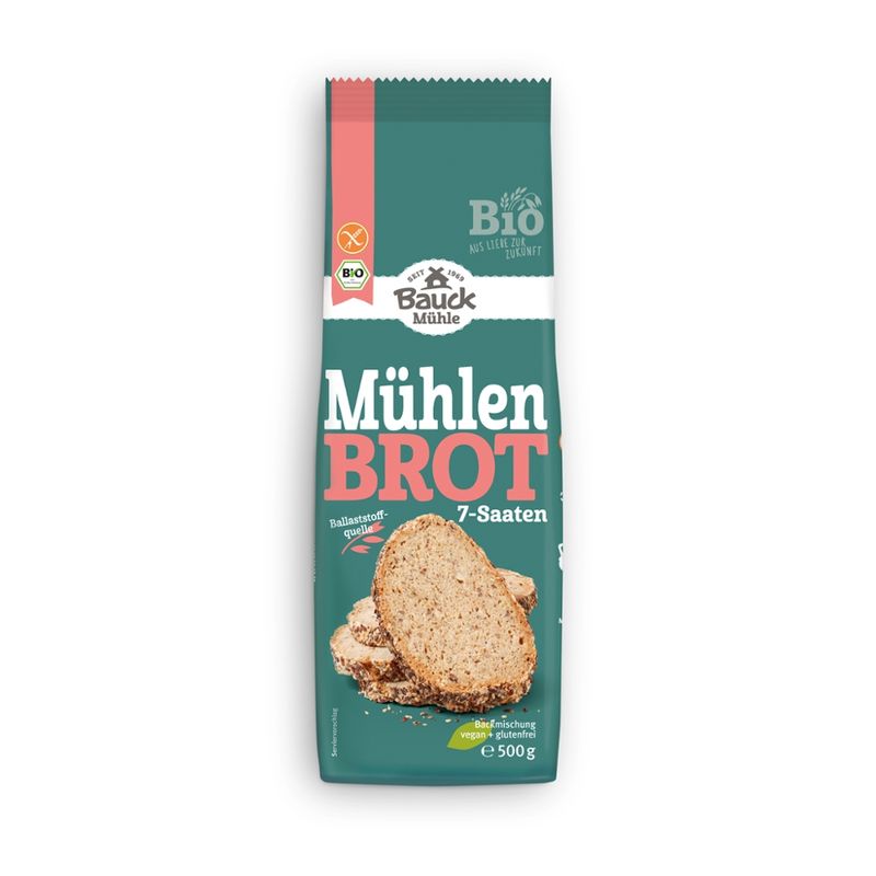 Bauck Mühle Mühlenbrot glutenfrei Bio - Produktbild