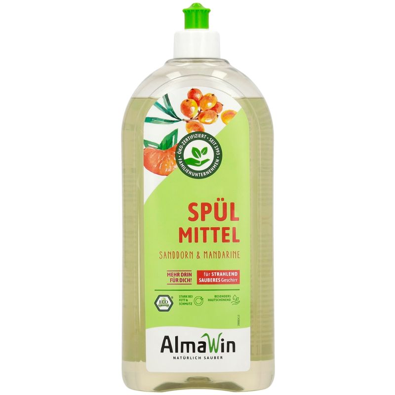 AlmaWin Spülmittel Sanddorn & Mandarine - Produktbild