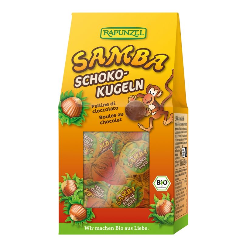 Rapunzel Samba Schoko-Kugeln - Produktbild