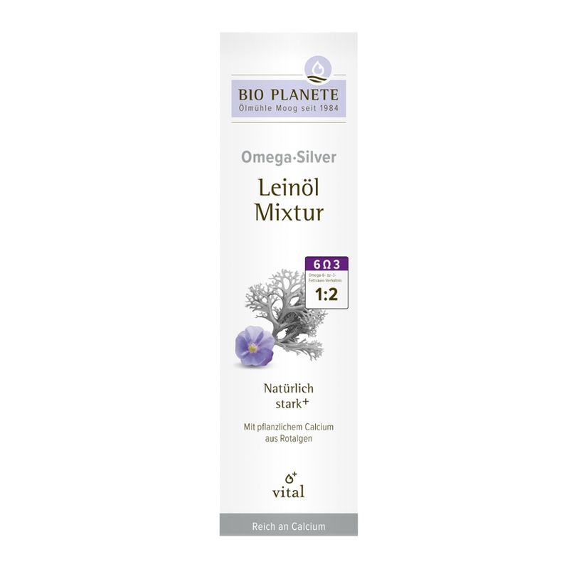 BIO PLANÈTE Omega Silver Leinöl-Mixtur - Produktbild