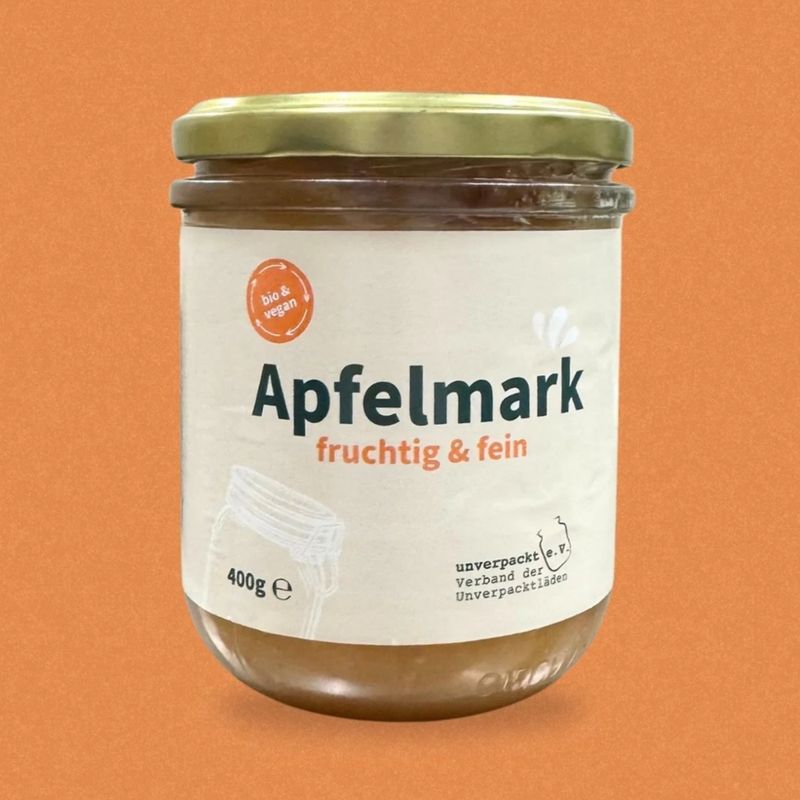 ALLERLIEBE ALLERLIEBE Bio Apfelmark im Glas 400g - Produktbild