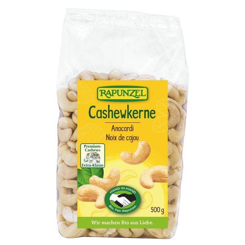 Rapunzel Cashewkerne ganz HIH - Produktbild