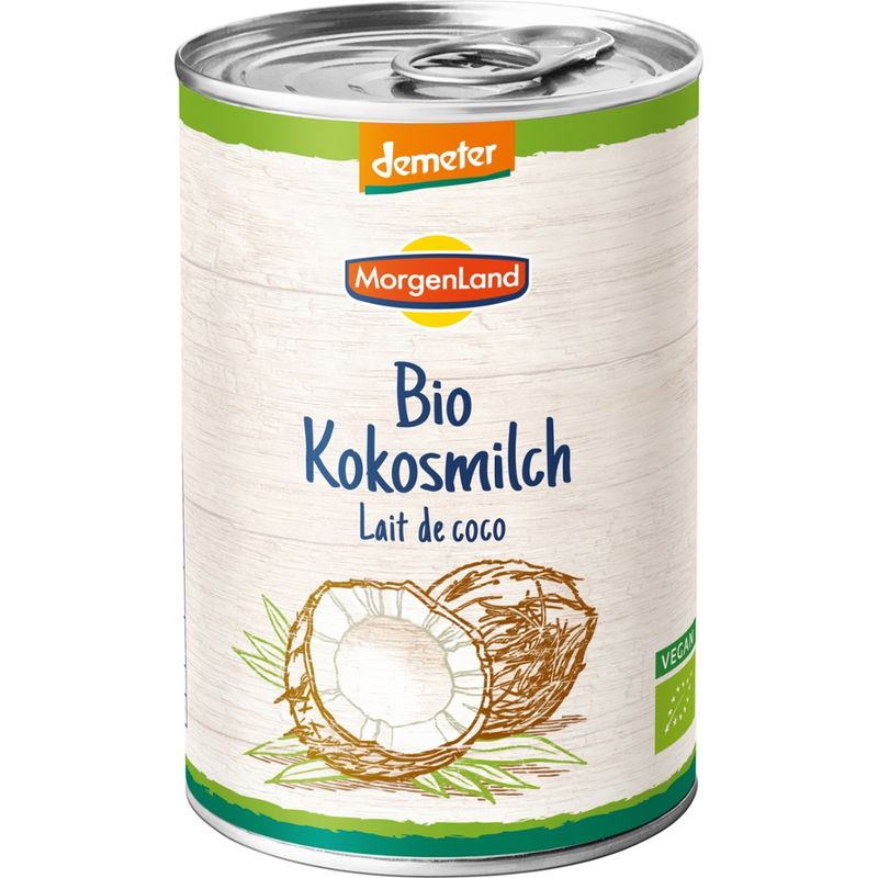 MorgenLand Bio Kokosmilch demeter - Produktbild