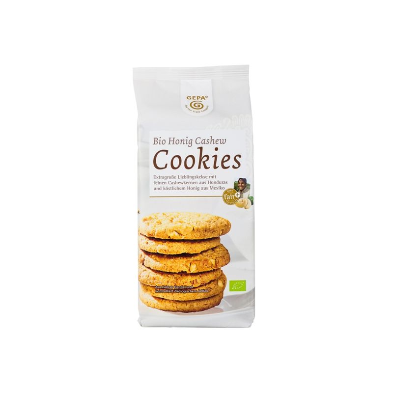 GEPA - The Fair Trade Company Bio Honig Cashew Cookies - Produktbild