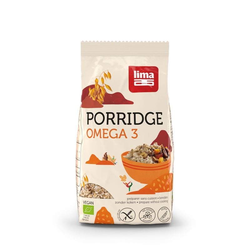 Lima Omega 3 Express Porridge - Produktbild