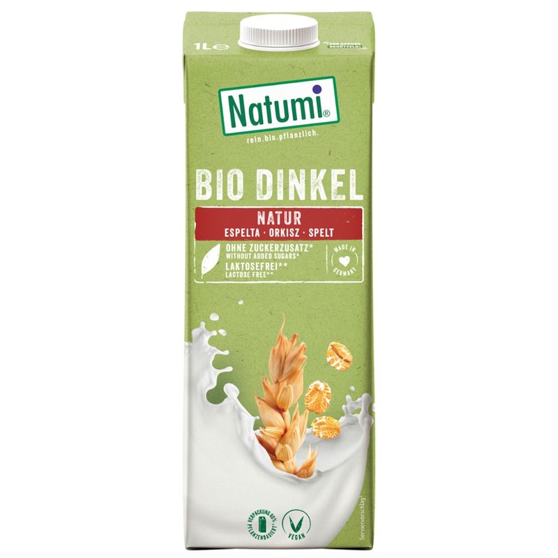 Natumi Getränk auf fermentiertem Dinkel, UHT - Produktbild
