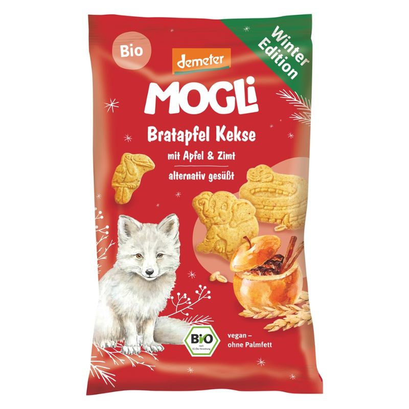Mogli Bratapfel Kekse mit Apfel und Zimt - Produktbild
