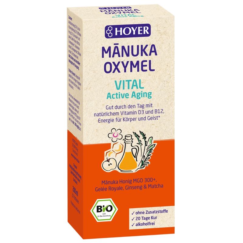 HOYER Manuka Oxymel VITAL Active Aging - Produktbild