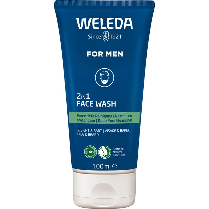 Weleda WELEDA For Men 2in1 Face Wash - Produktbild