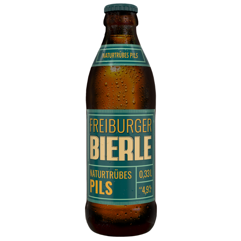 Freiburger Bierle Freiburger Bierle naturtr.Pils 4*5*0,33-BIO - Produktbild