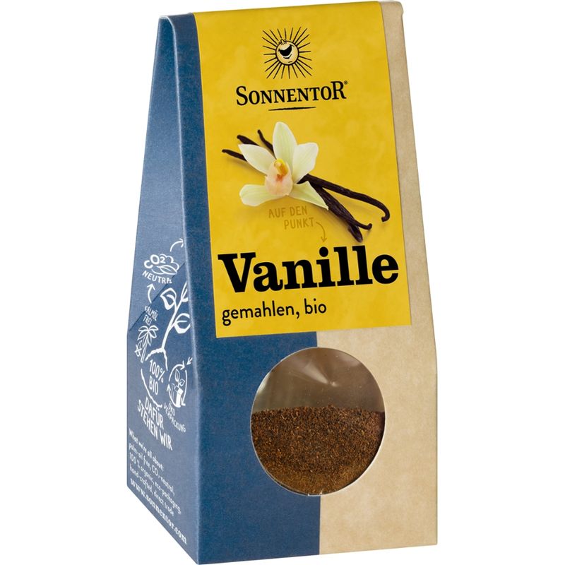Sonnentor Vanillepulver, Packung - Produktbild