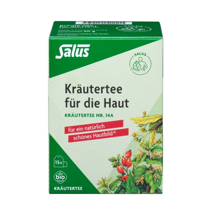 Salus® Salus® Kräutertee für die Haut Nr. 14a bio 15 FB - Produktbild