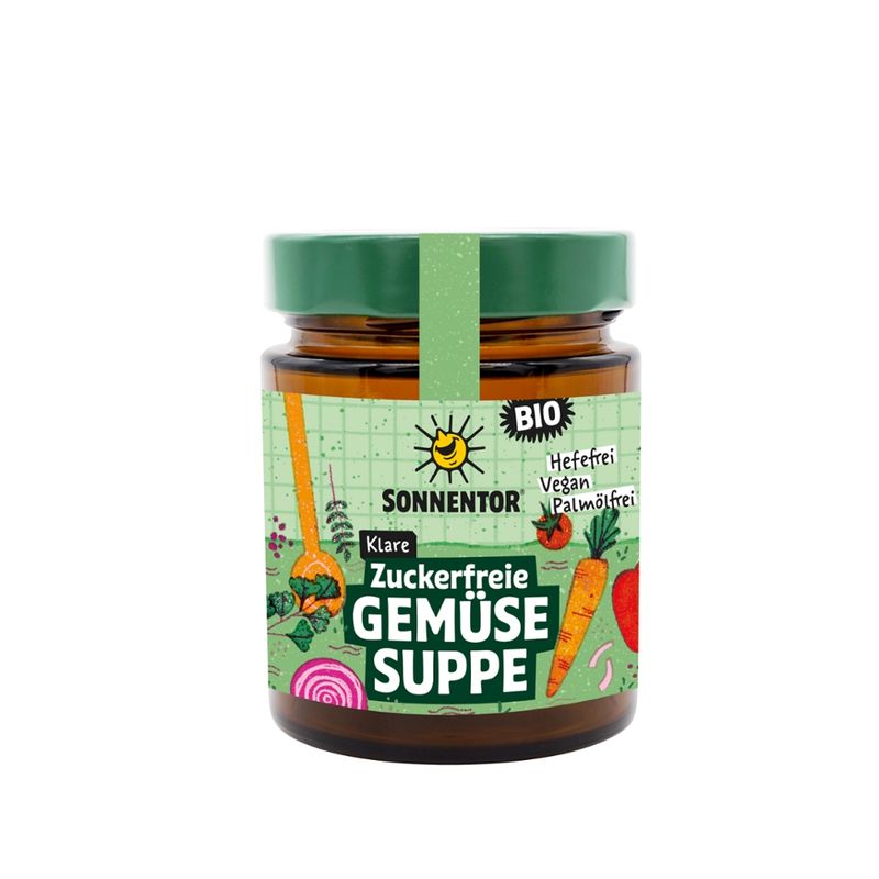 Sonnentor Zuckerfreie Gemüsesuppe, Glas - Produktbild