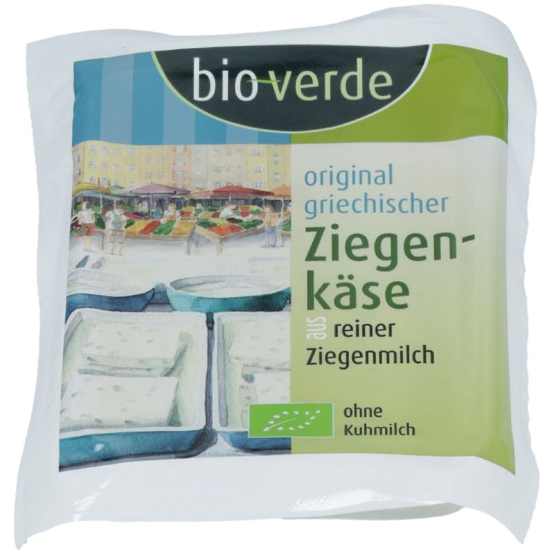 bio-verde Original griechischer Ziegenkäse vakuumverpackt 150 g - Produktbild