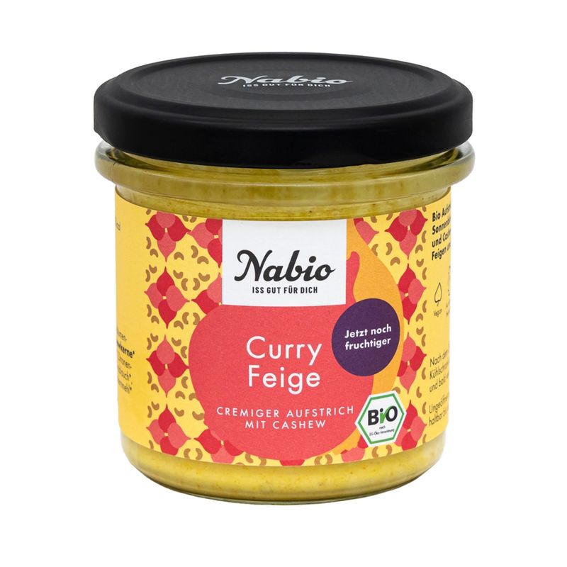 Nabio Nabio Cashew Creme Curry Feige fruchtig - Produktbild