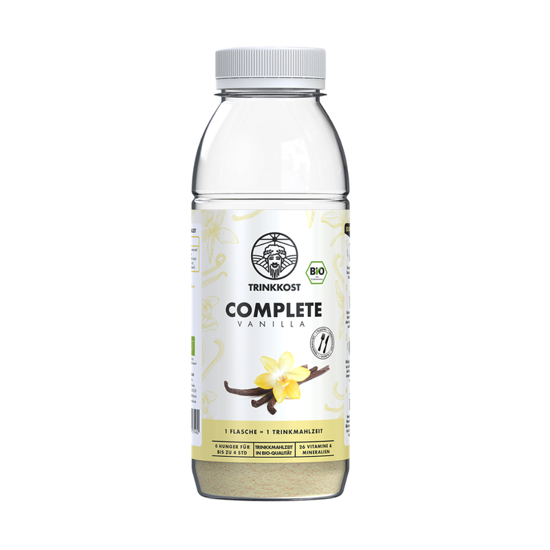 TRINKKOST TRINKKOST BIO COMPLETE Vanilla, 120 g Flasche rPET - Produktbild
