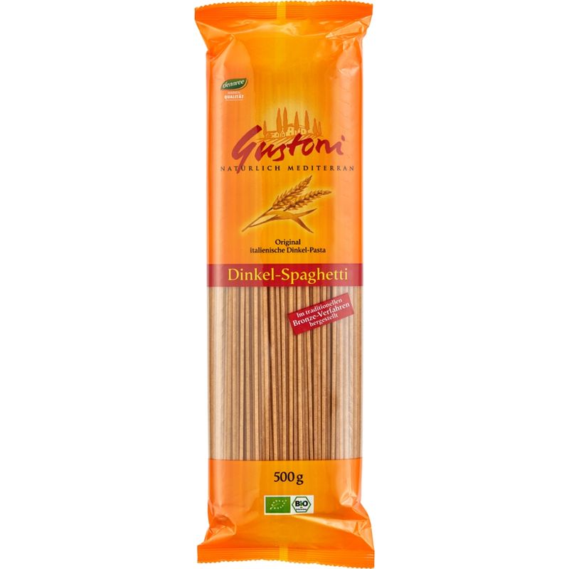 Gustoni Dinkel-Spaghetti, Original italienische Dinkel-Pasta - Produktbild