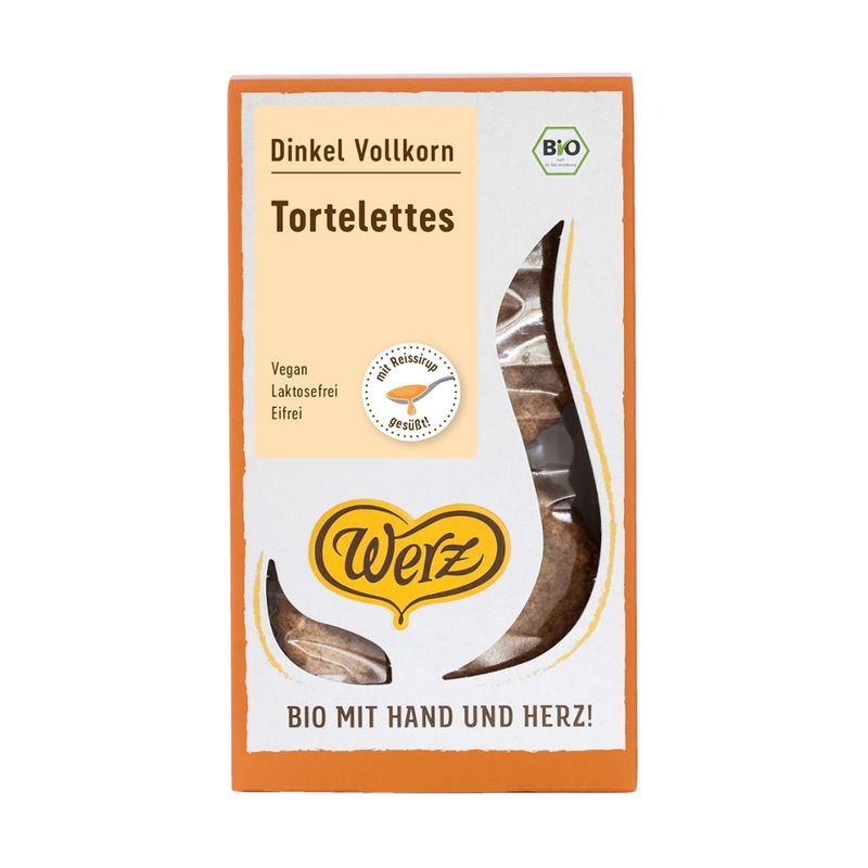Naturkornmühle Werz Tortelettes, Dinkel Vollkorngebäck - Produktbild