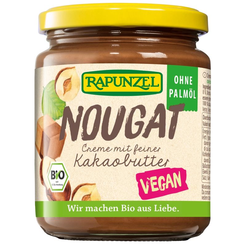Rapunzel Nougat-Creme, ohne Palmöl - Produktbild