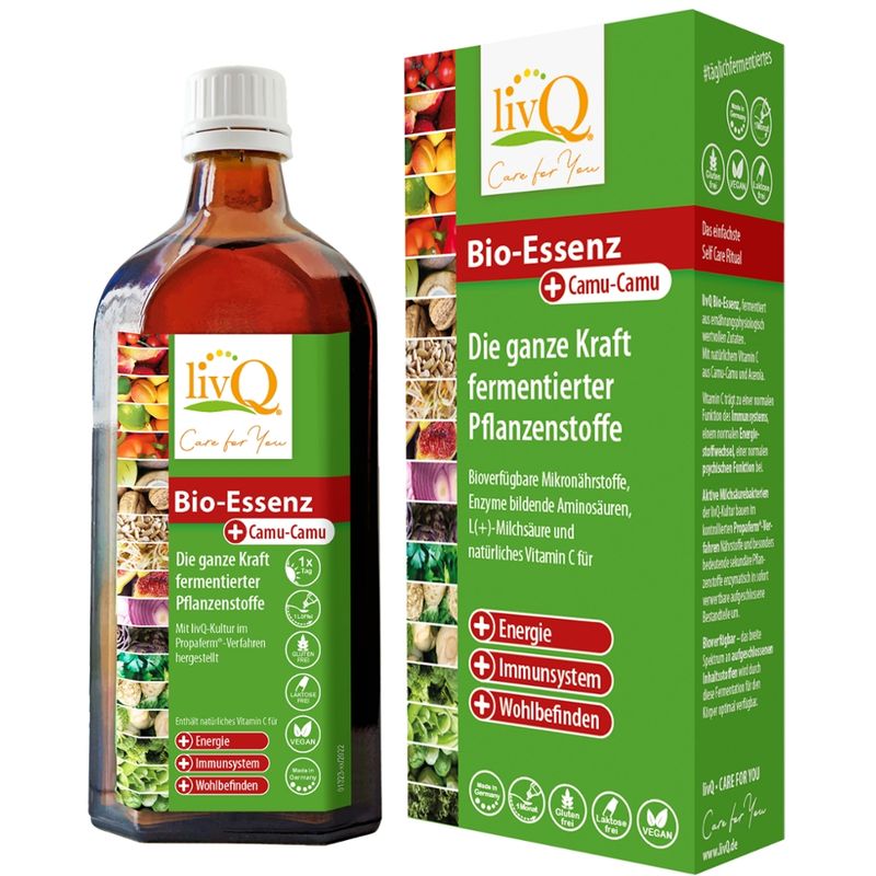 livQ® livQ Bio-Essenz Camu-Camu mit Vitamin C für Energie, Immunkraft und Psyche - Produktbild