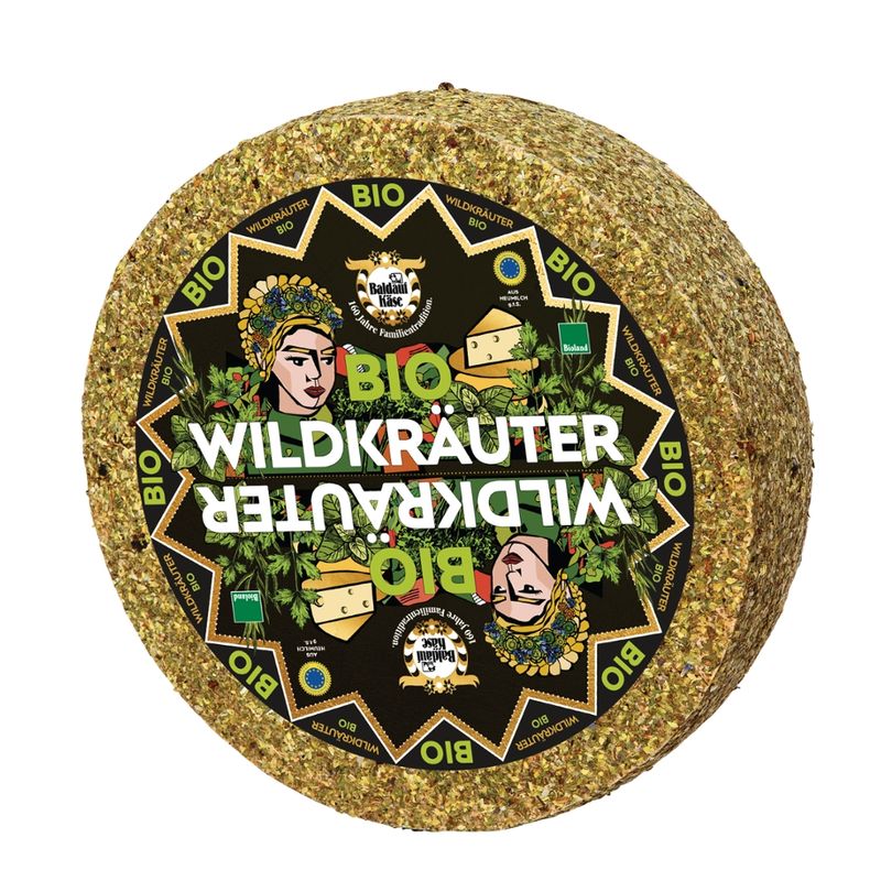 Baldauf Käse Baldauf Bio Allgäuer Wildkräuter - Produktbild