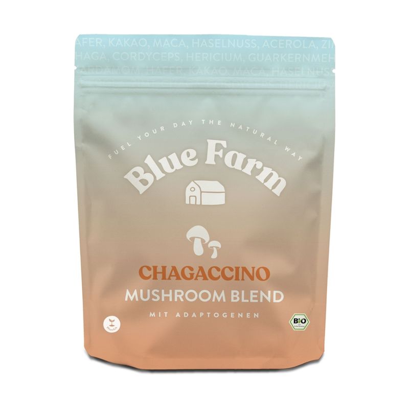 Blue Farm Blue Farm Chagaccino (bio) mit Vitalpilz Chaga - Produktbild
