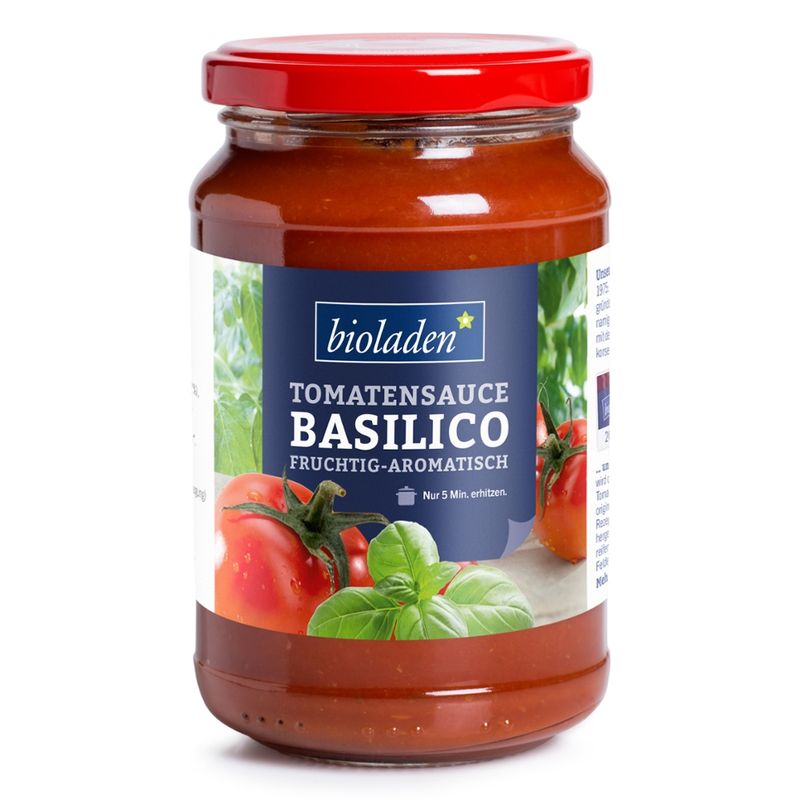 bioladen Tomatensauce Basilico - Produktbild