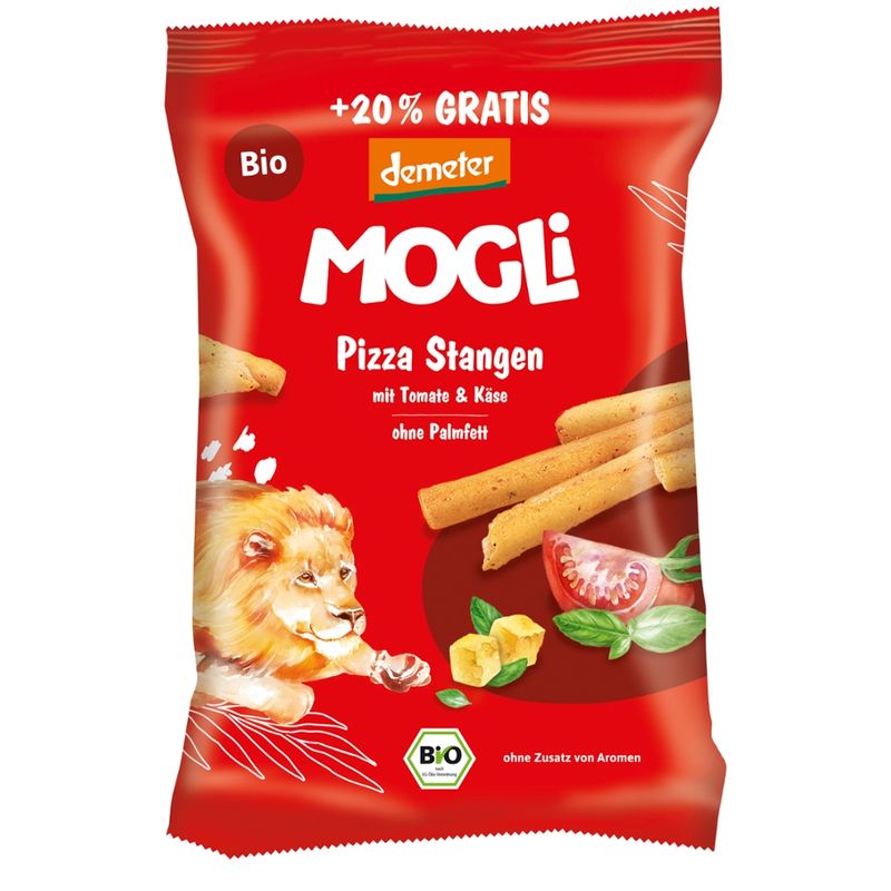 Mogli Pizza Stangen mit Tomate und Käse +20% - Produktbild