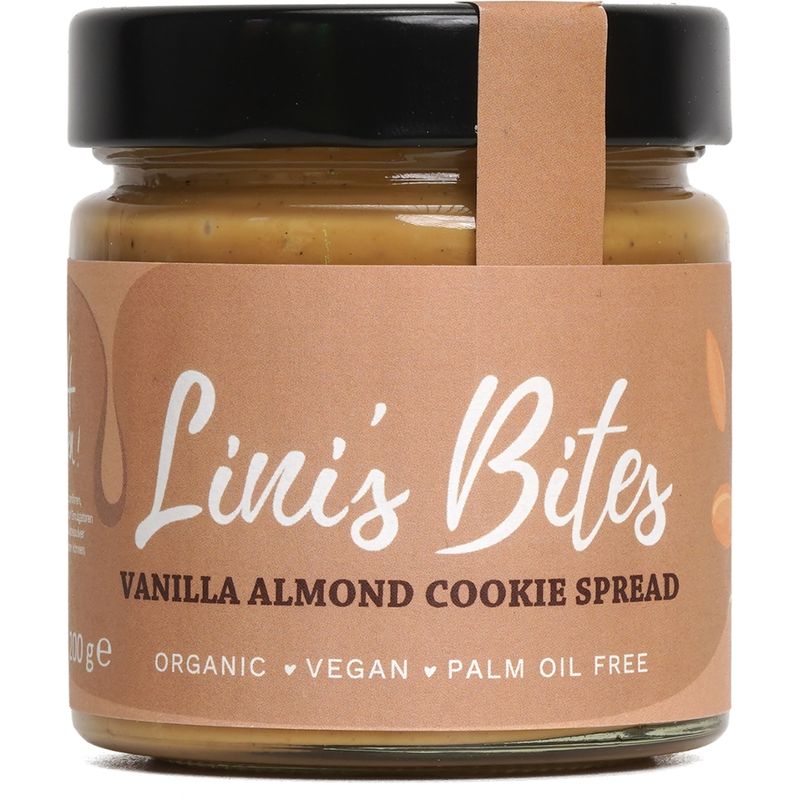 Lini's Bites Bio Vanilla Almond Cookie Spread - Produktbild