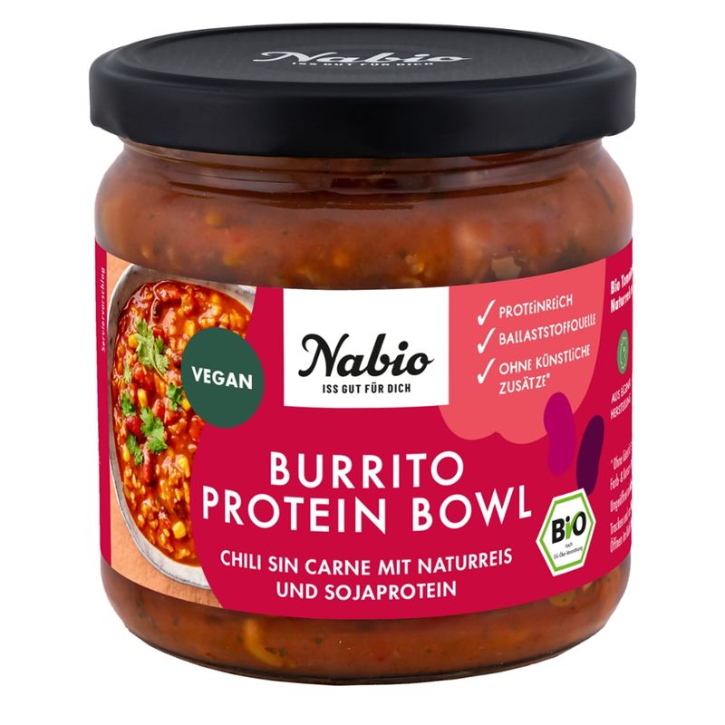 Nabio Nabio Fertiggericht Burrito Protein Bowl - Produktbild