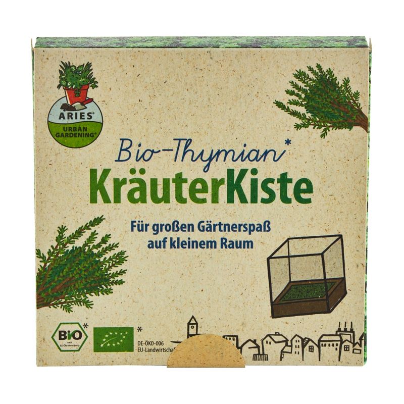 Aries Bio-Thymian Kräuterkiste - Produktbild