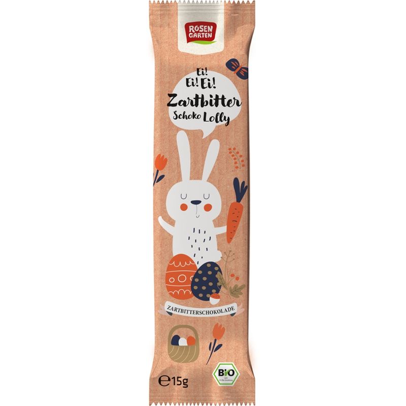 Rosengarten Zartbitter-Schoko-Lolly Hase - Produktbild
