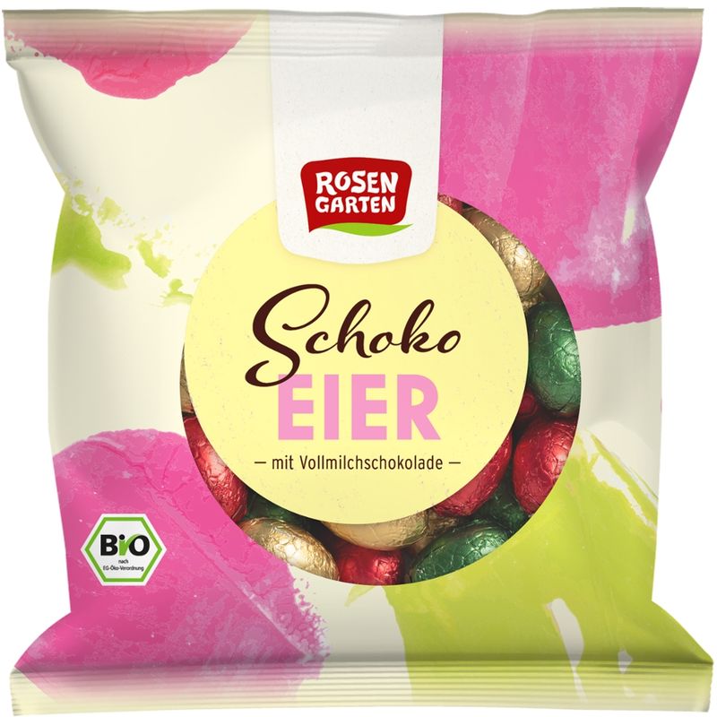 Rosengarten Rosengarten Vollmilch Mini Eier 80g - Produktbild