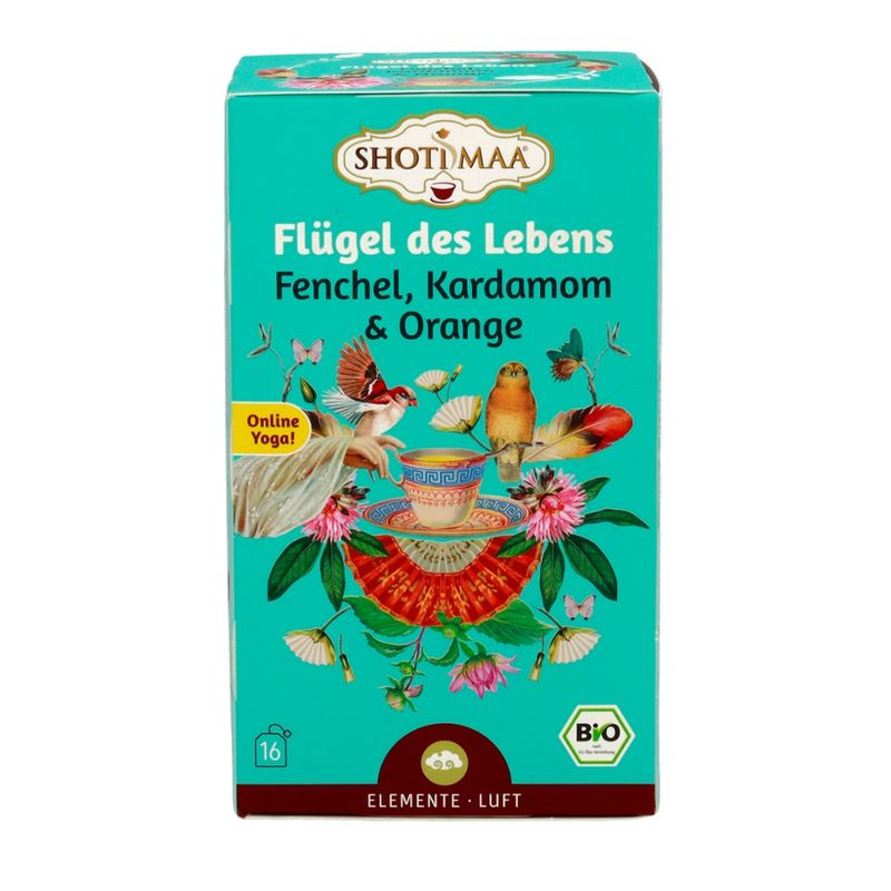 Shoti Maa Flügel des Lebens - Fenchel, Kardamom & Orange - Produktbild