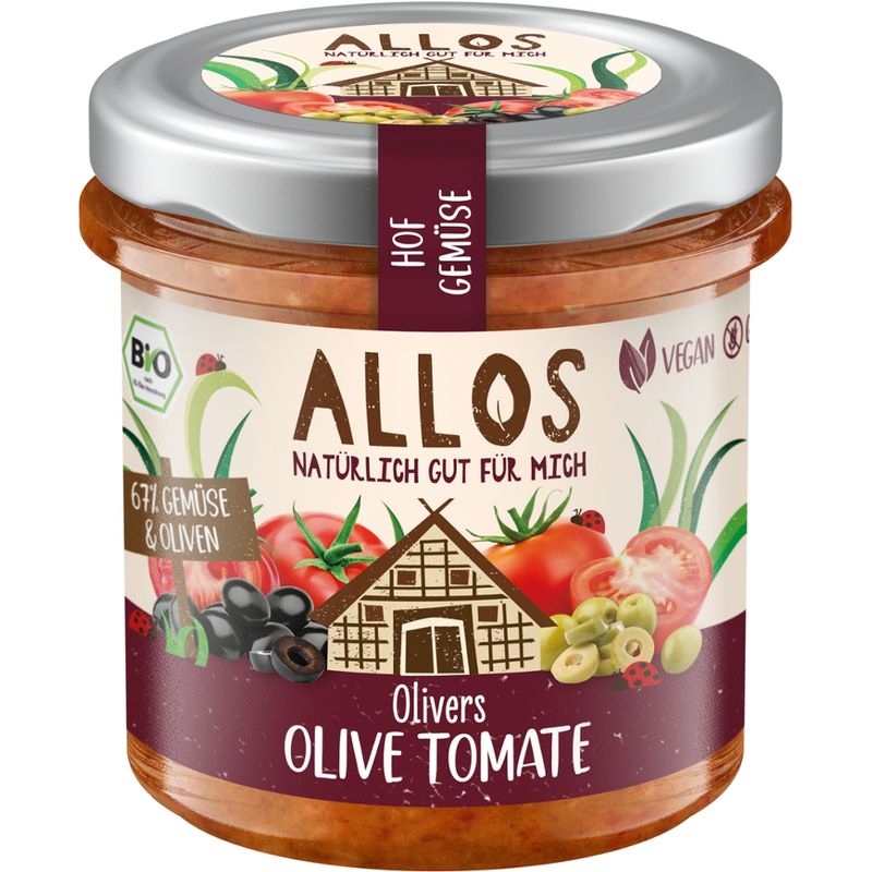 Allos Hof Gemüse Olivers Olive Tomate - Produktbild