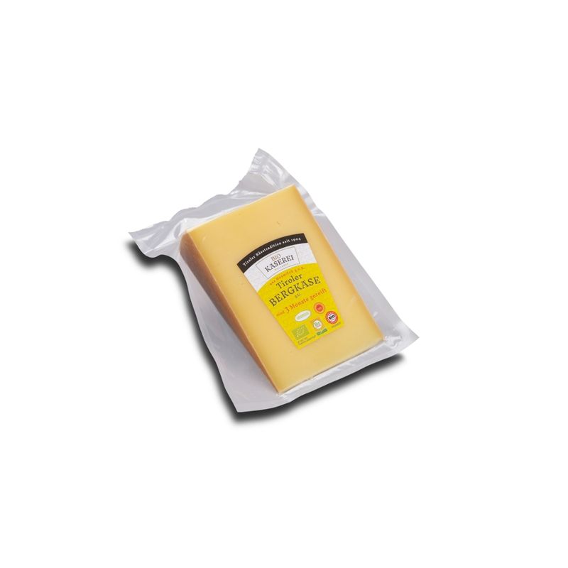 Biokäserei Walchsee  SB Tiroler Bergkäse 250g e, biologisch 3 Monate 10 Stk./Karton - Produktbild