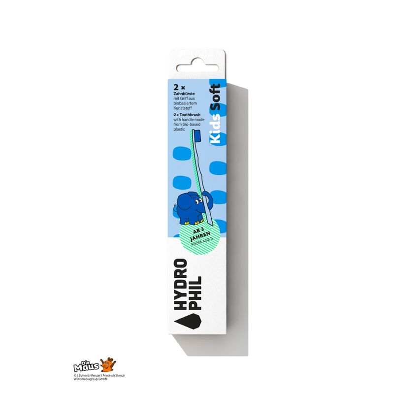 HYDROPHIL HYDROPHIL Kids Zahnbürste - "Der Elefant" - Produktbild