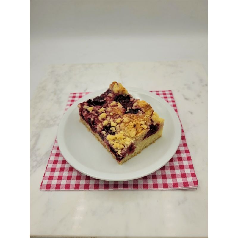 Bäckerei Konditorei Nau Bio-Blechkuchen Kirsche mit Streußel - Produktbild