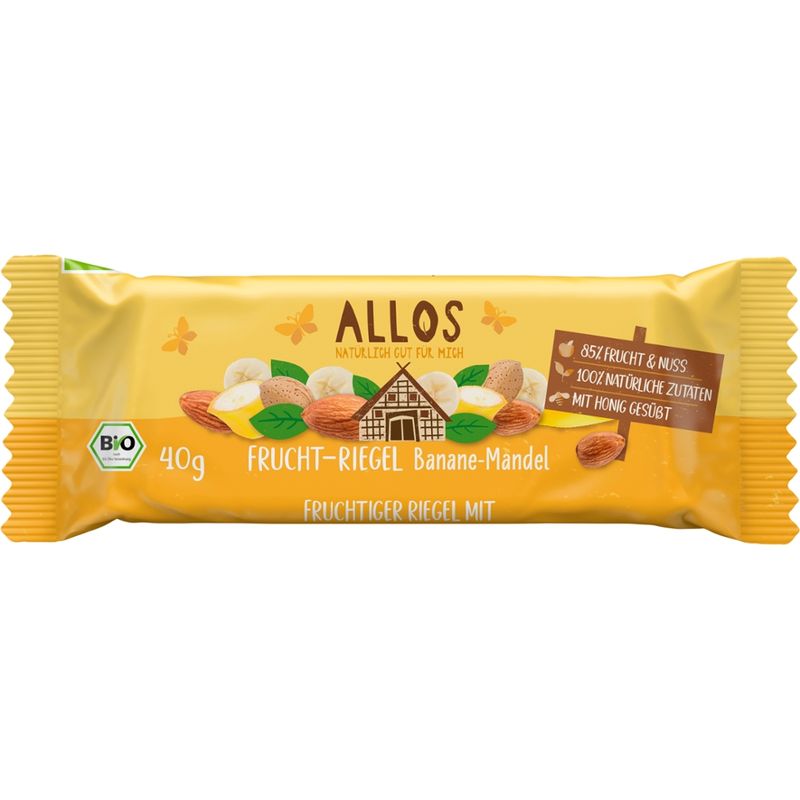 Allos Frucht-Riegel Banane Mandel - Produktbild