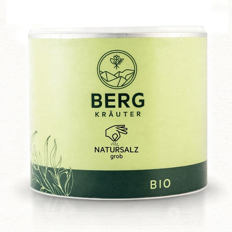 Bergkräuter Bergkräuter Natursalz unjodiert grob 500g - Produktbild