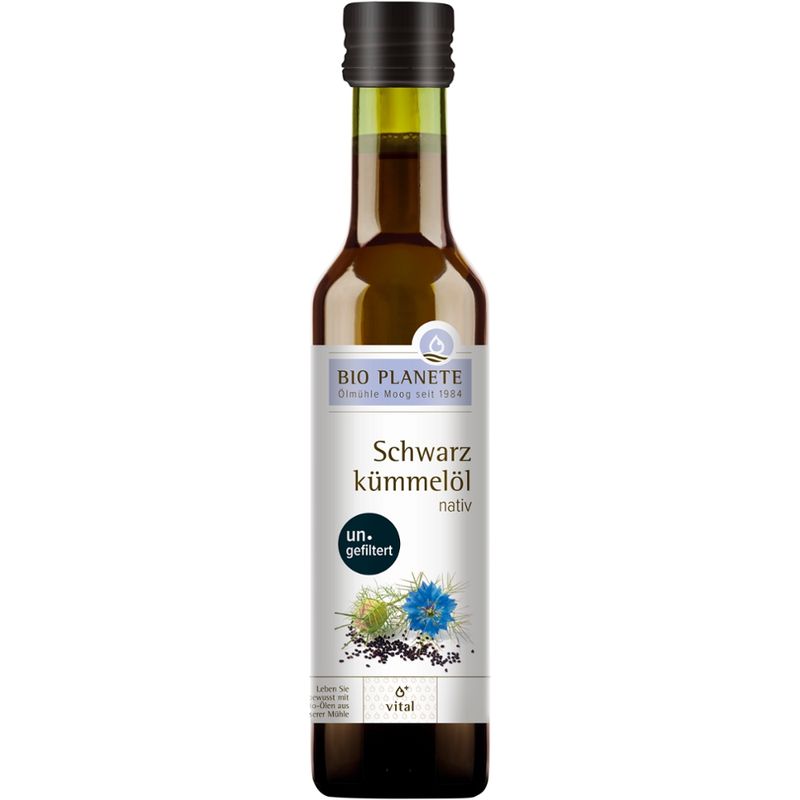 BIO PLANÈTE Schwarzkümmelöl nativ ungefiltert - Produktbild