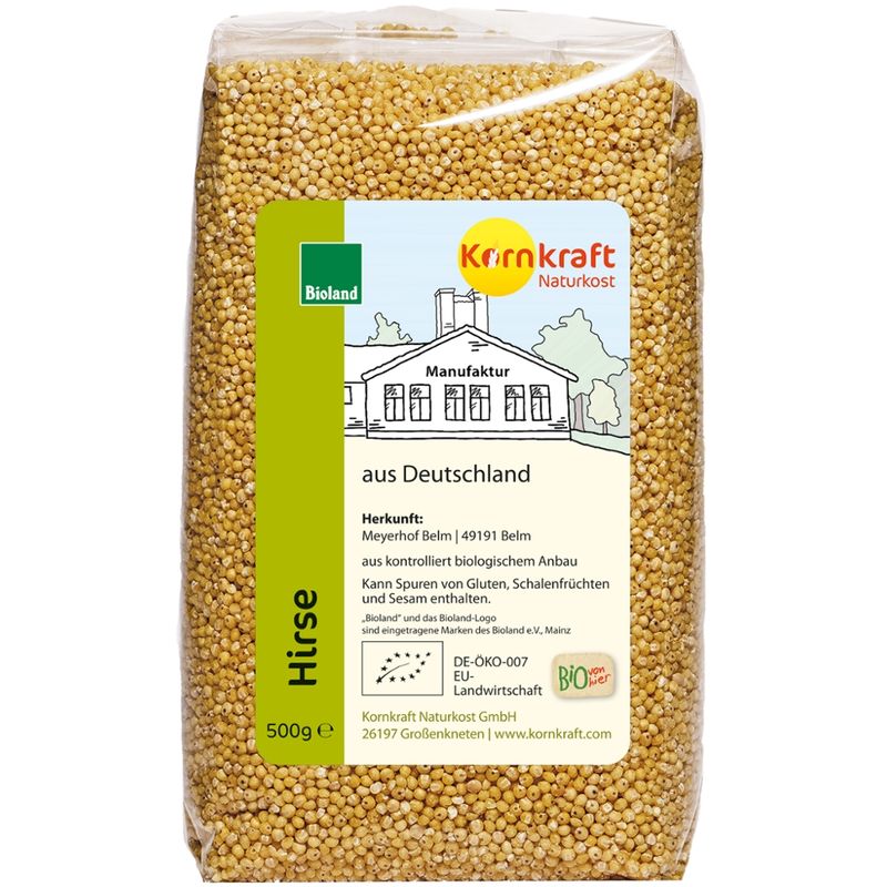Kornkraft Hirse aus Deutschland - Produktbild