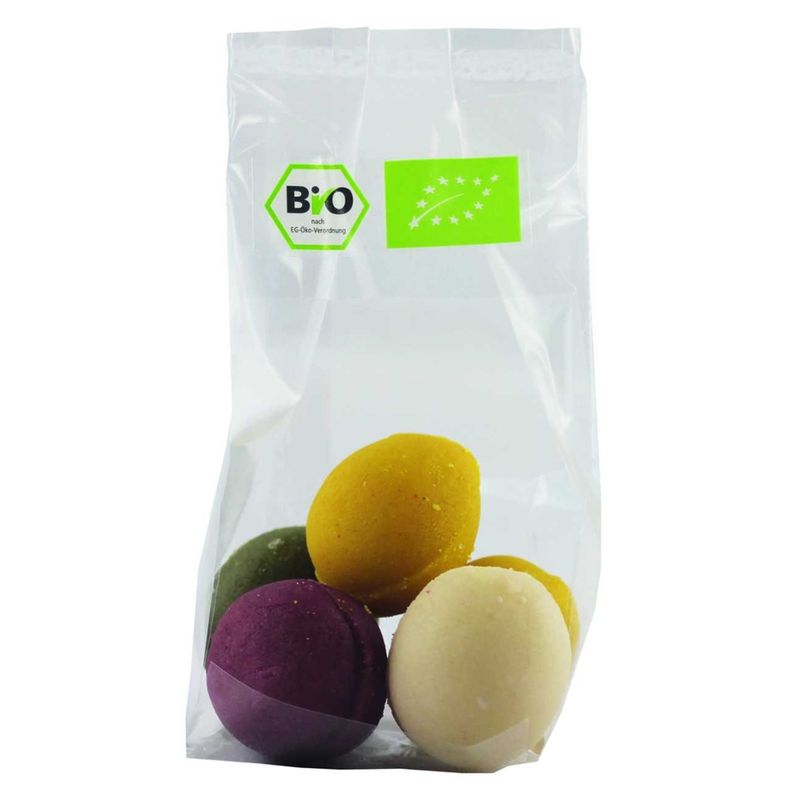 Funsch Marzipan BIO bunte Marzipaneier - Produktbild