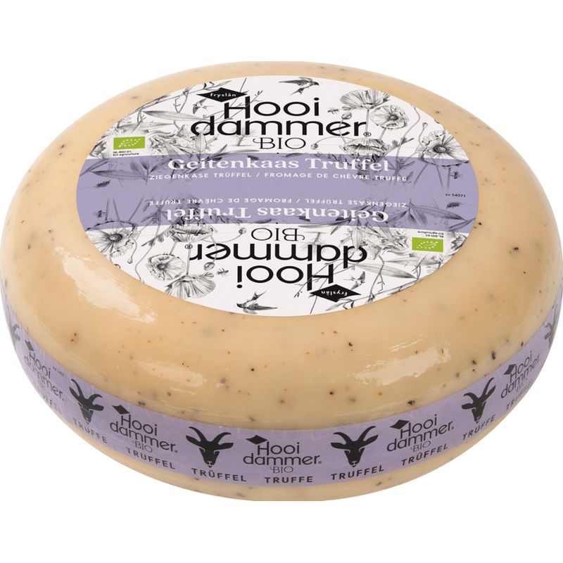 Hooidammer Hooidammer Käsezubereitung aus Bio Ziegenschnittkäse mit Trüffel nach niederländischer Herstellungsart 50 % Fett i. Tr. - Produktbild